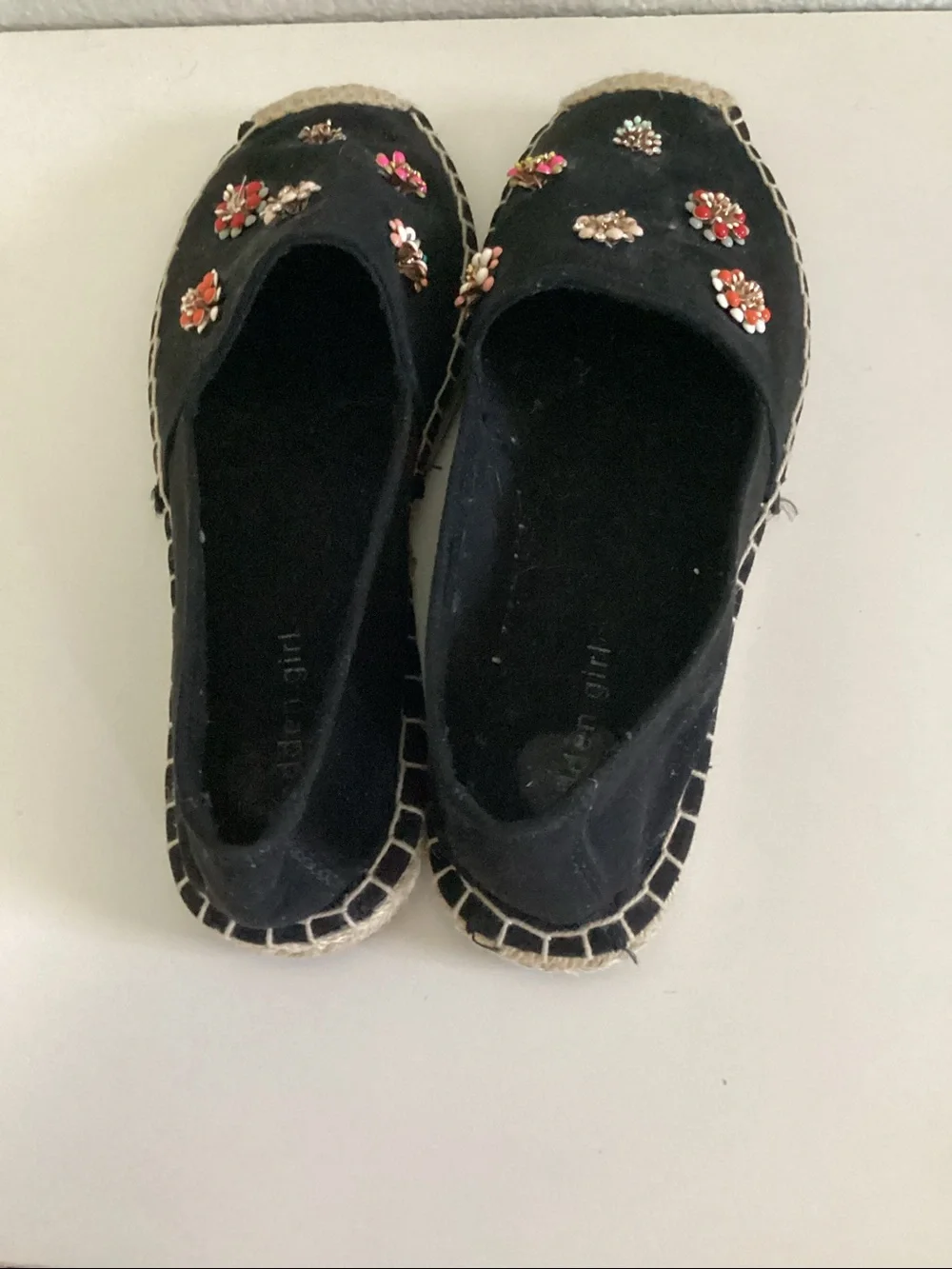 Madden Girl Jeweled Espadrille Flats - Women's Slip-On
